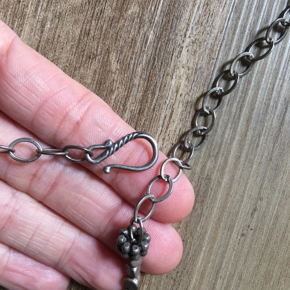 .925 Sterling Silver Shamanic Statement Necklace - Picture 8 of 8